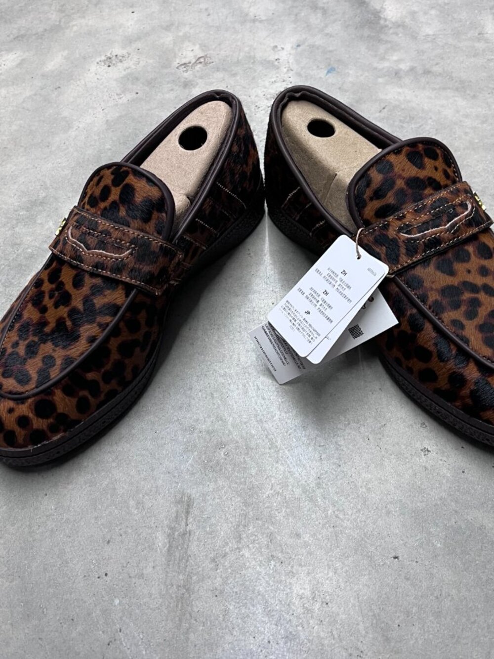 Adidas Handball Spezial Loafer Leopard Print Women’s Casual KJ2526 - Damaged Box - Picture 5 of 8